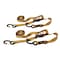 Gorilla Tie Down 1.5in x 14ft 5000 lb Ratchet Strap w/ Floating D Ring / Gorilla, 2PK 93004 - alternate 7